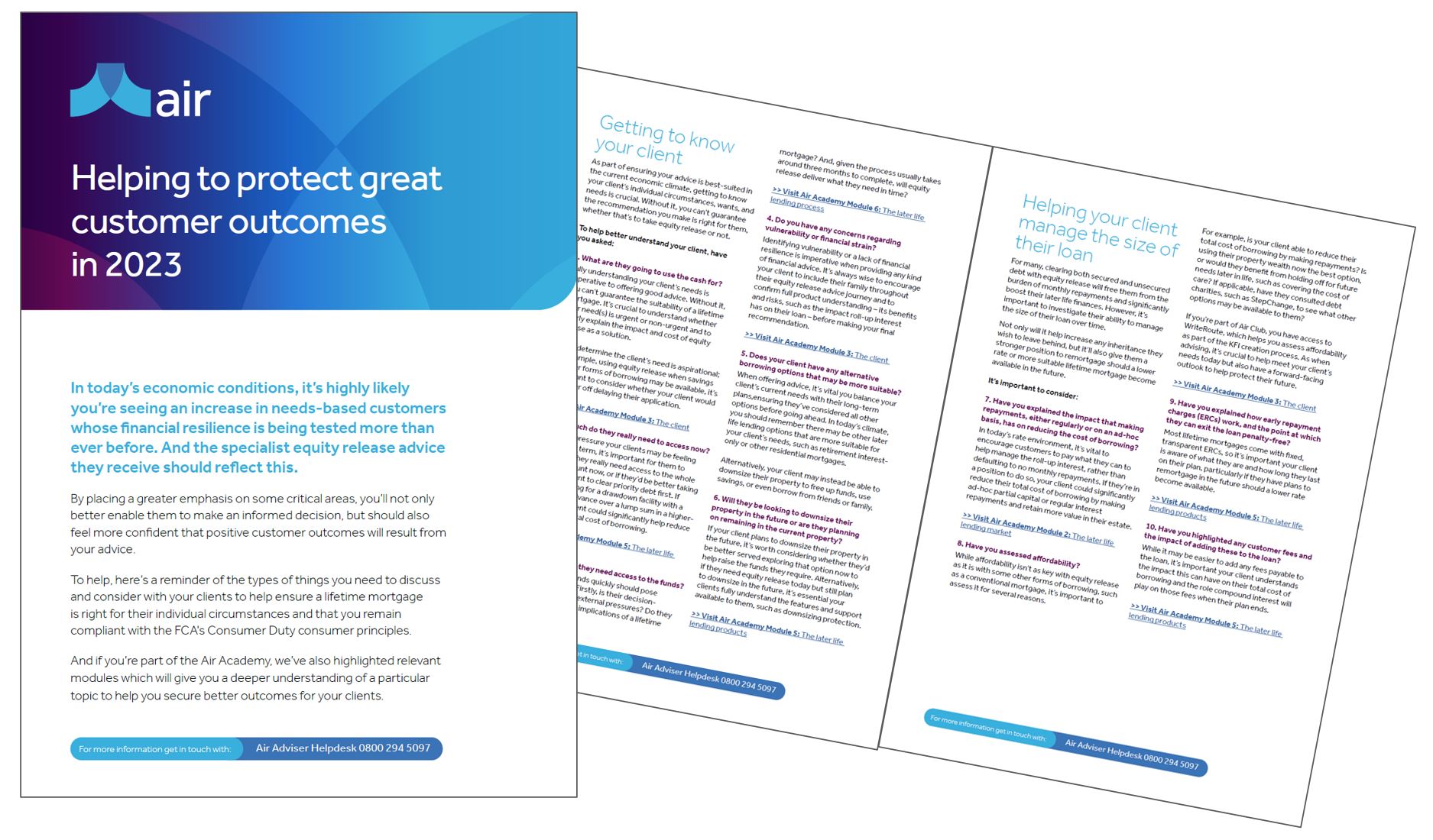 Read our short guide: Helping to protect great customer outcomes in 2023